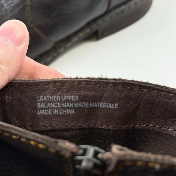 Born Men’s Ward Dark Brown Leather Ankle Boots Size 11.5 main image 7